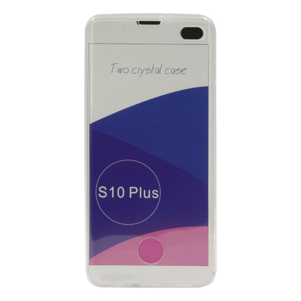 Калъф гръб TPU 360 Sammato Samsung S10 Plus бял
