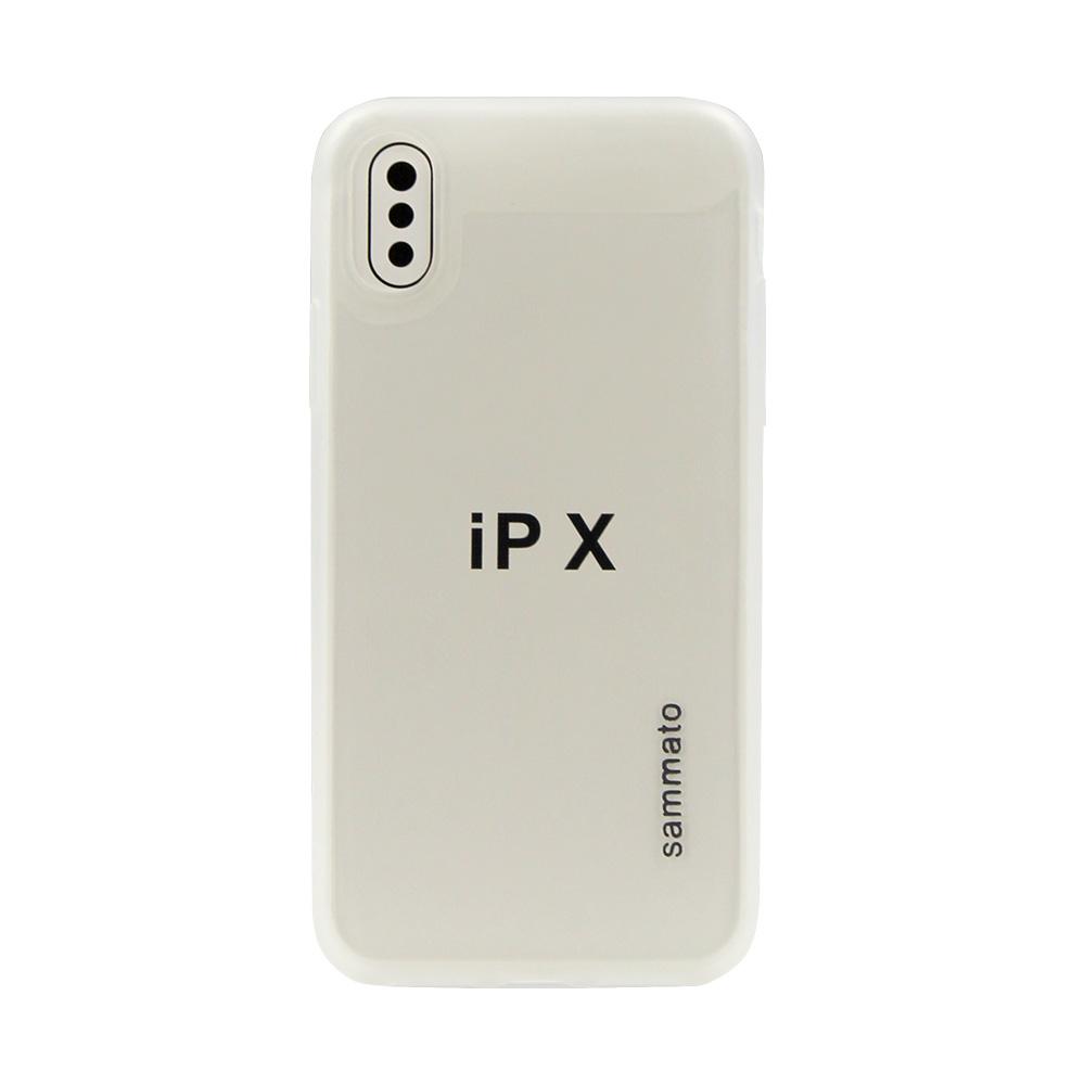 Калъф гръб TPU Sammato Simple Apple iPhone X / XS прозрачен