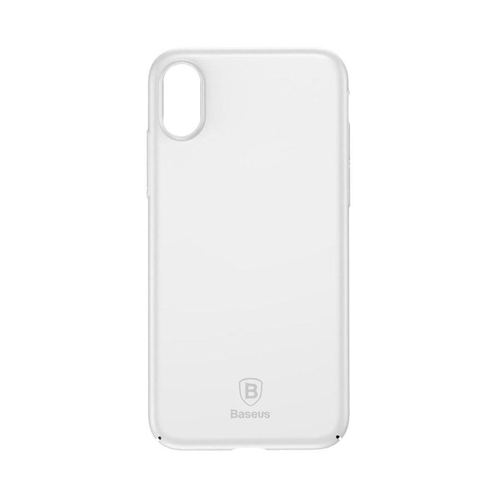 Калъф гръб Baseus Thin case за iPhone X, бял