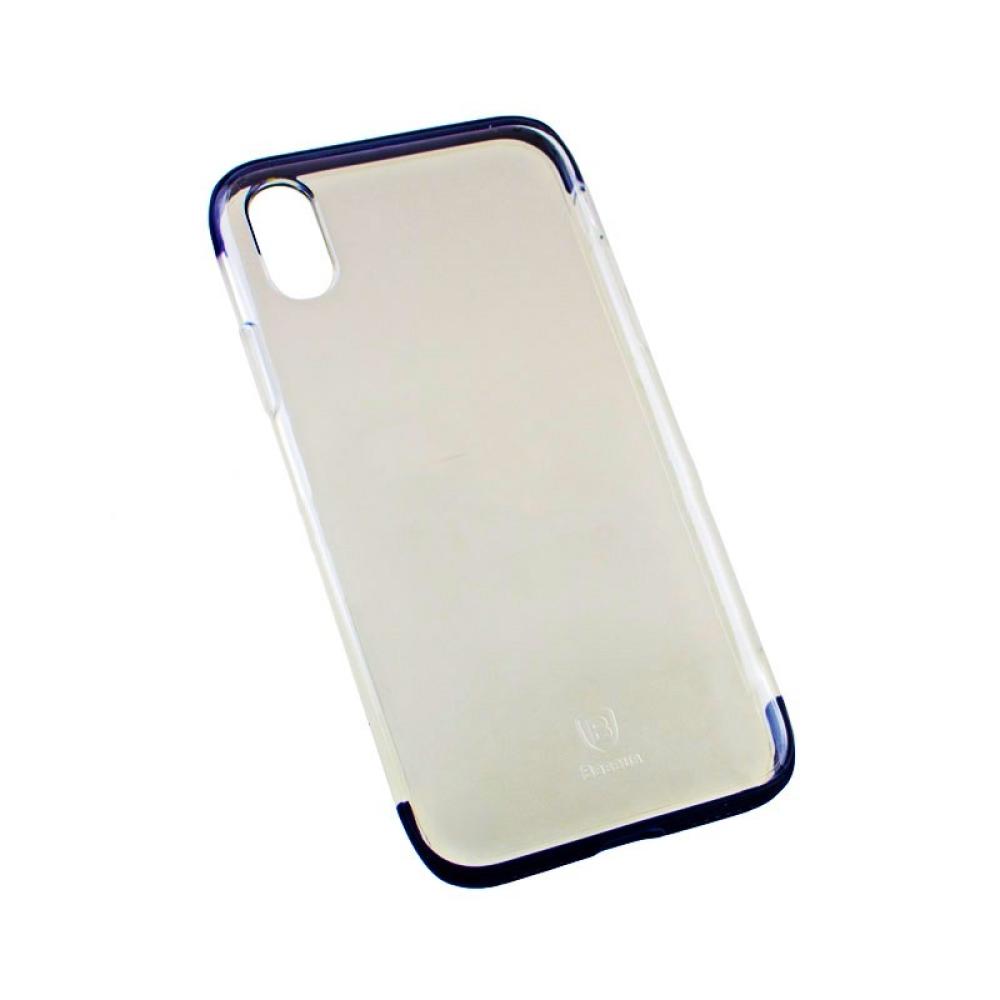 Калъф гръб Baseus Armor Case за iPhone X, син