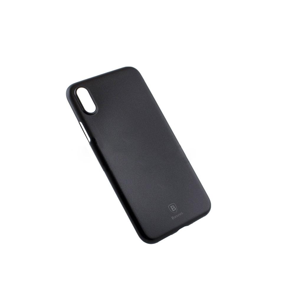 Калъф гръб Baseus Wing case iPhone XS Max черен, WIAPIPH65-EA1