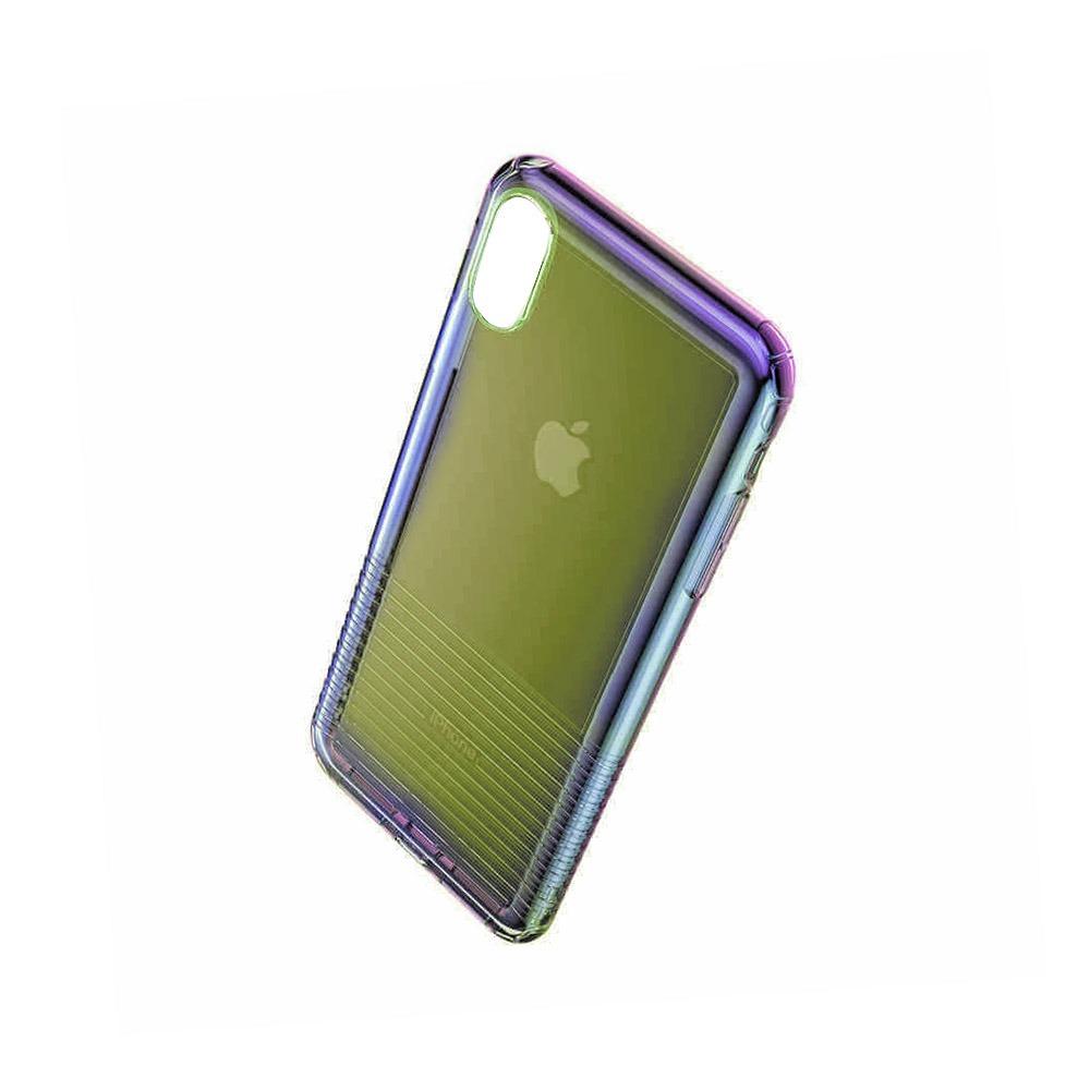 Калъф гръб Baseus Colorful Airbag iPhone X/XS черен, WIAPIPH58-XC01