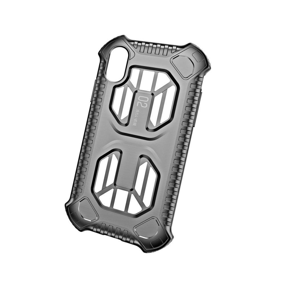 Калъф гръб Baseus Cold front cooling iPhone X/XS черен, WIAPIPH58-LF01