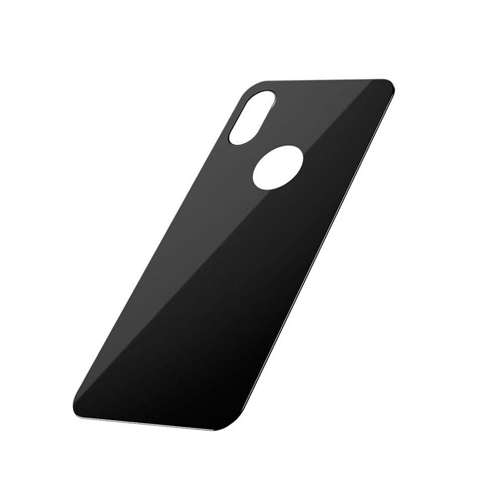 Стъклен протектор Baseus iPhone XS Max Full заден черен, SGAPIPH65-BM01