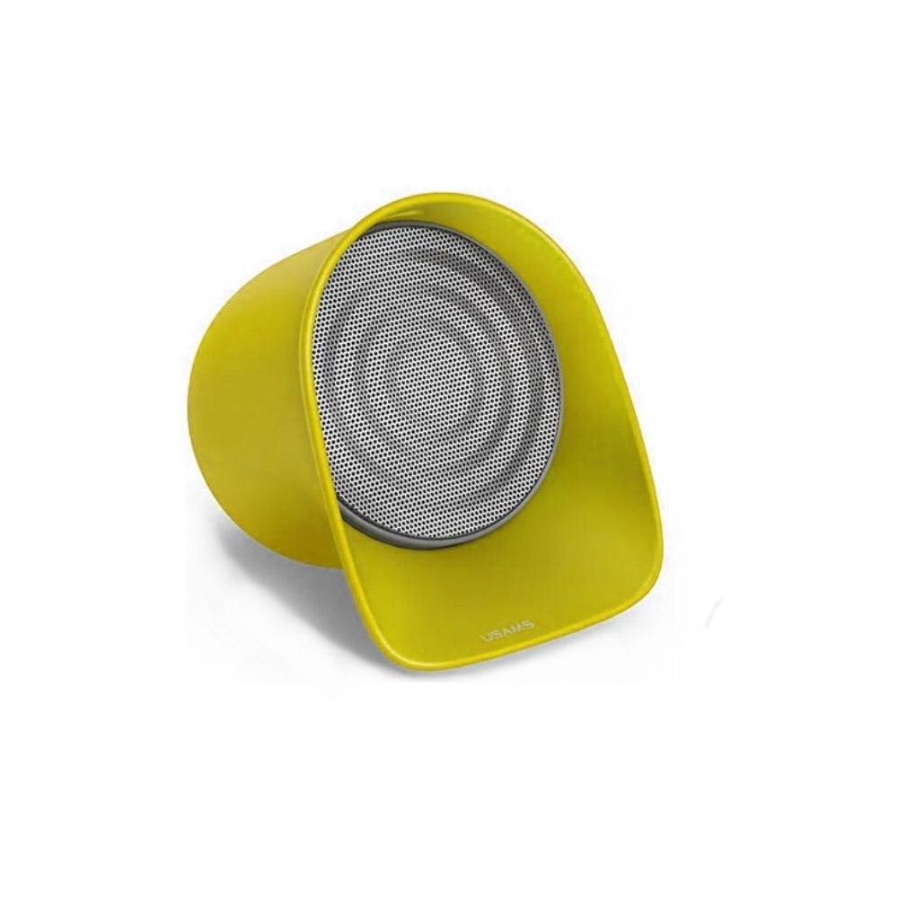 Колонка Bluetooth Speaker USAMS Memo Series жълт