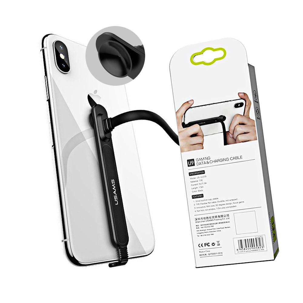 USB кабел Apple Usams U9 SJ235 черен