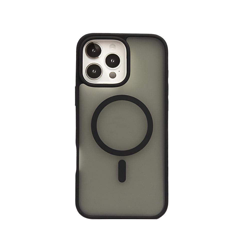 Калъф тип гръб NEW.B.K MAGSAFE за iPhone 16 Pro Max черен