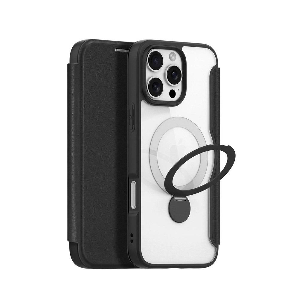 Калъф тип гръб DUX DUCIS SKIN X Pro WITH MAGNETIC STAND SERIES за iPhone 16 Pro Max черно