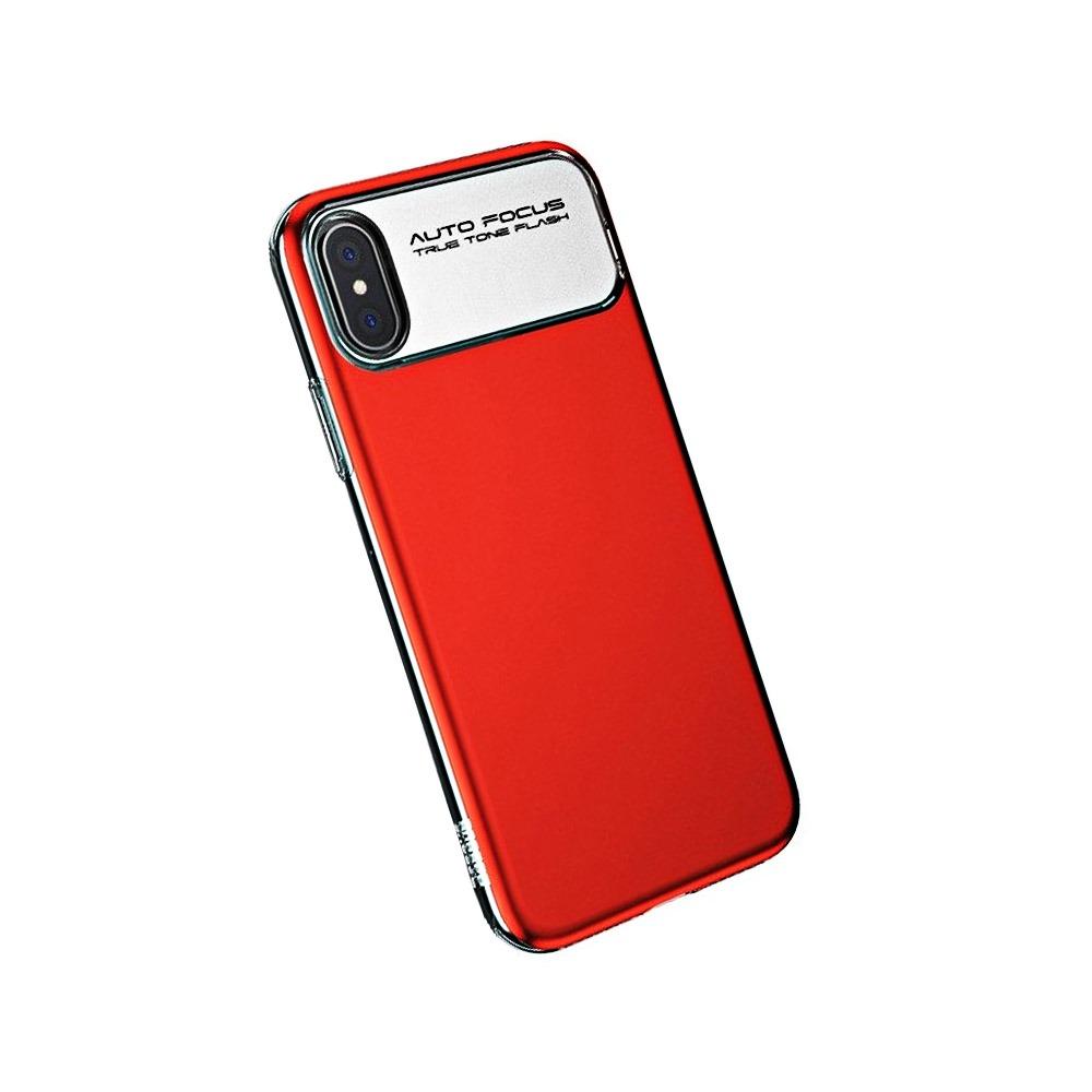 Калъф гръб Baseus Slim Lotus за iPhone X, червен