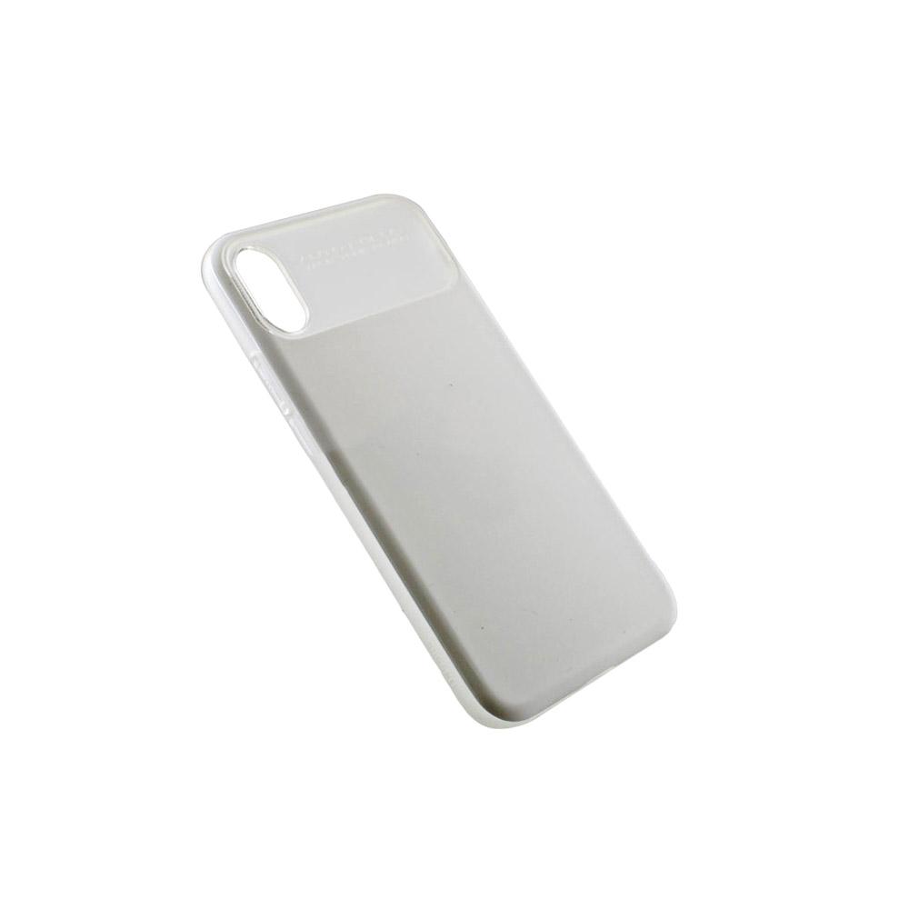 Калъф гръб Baseus Slim Lotus за iPhone X, бял