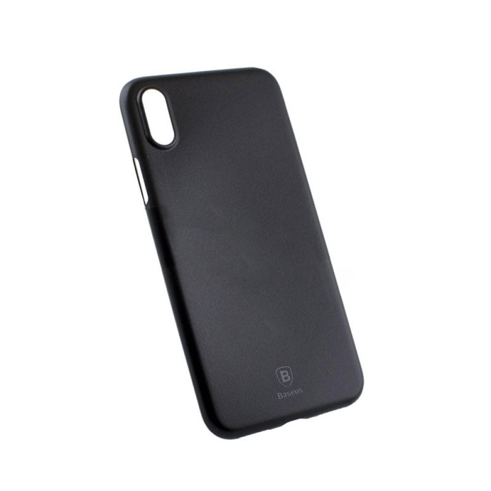Калъф гръб Baseus Wing case за iPhone X, черен