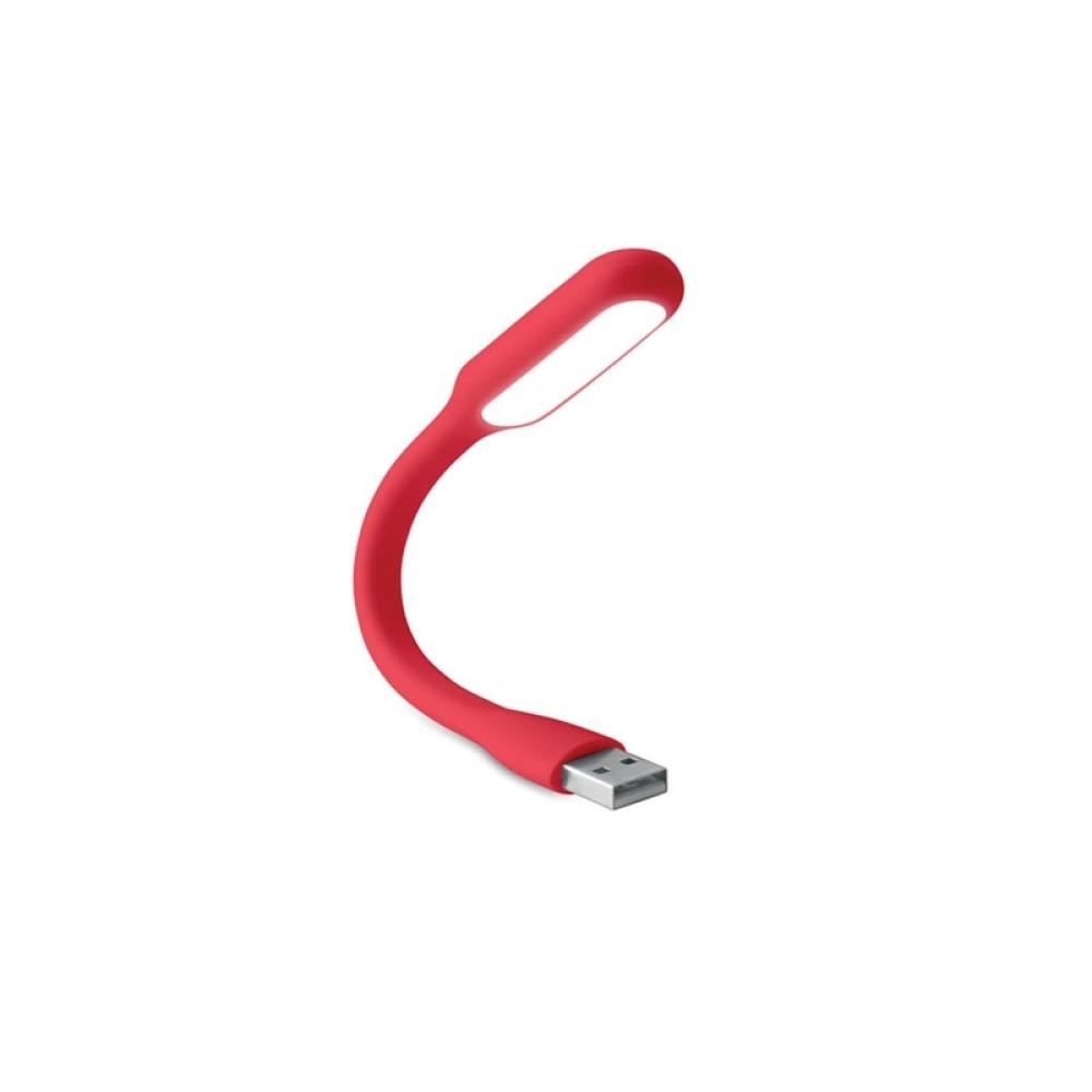 USB лампа 2 в 1 червена