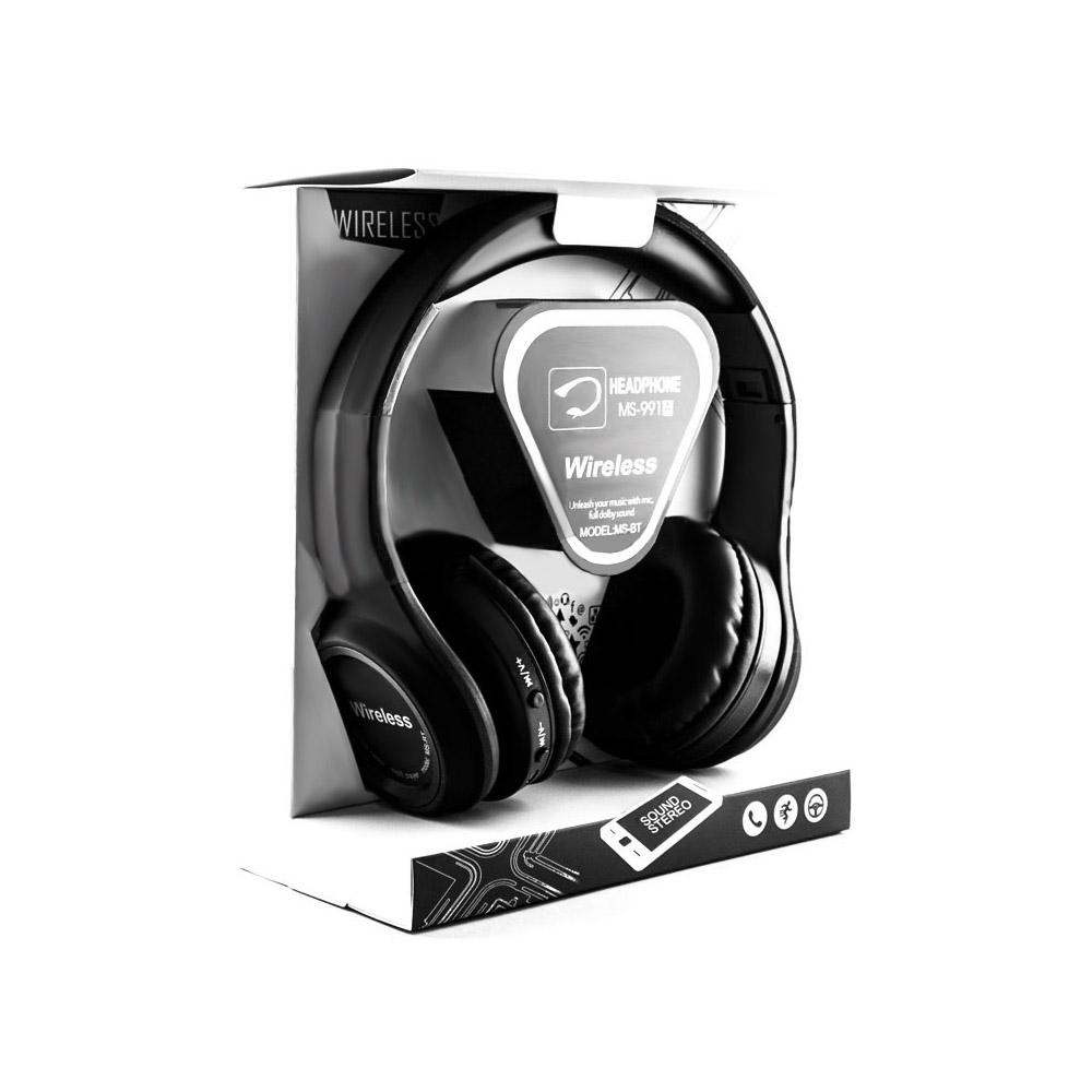 Универсални безжични слушалки, Черен