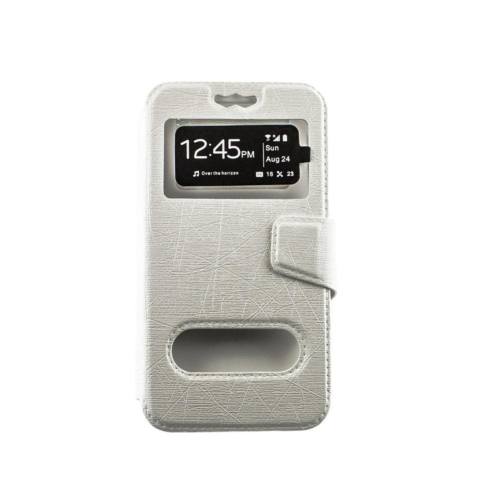 Калъф Flip универсален 4.8-5.0 бял