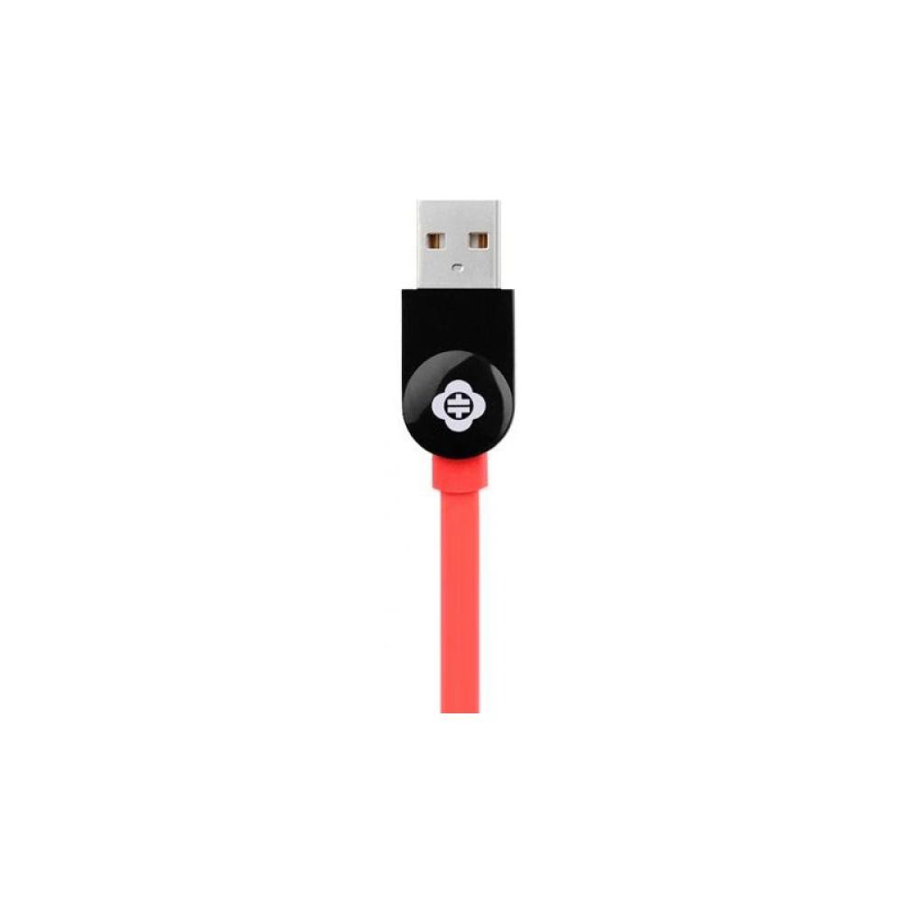 USB кабел Totu Wings 60 см. 5G/6G черно/червен
