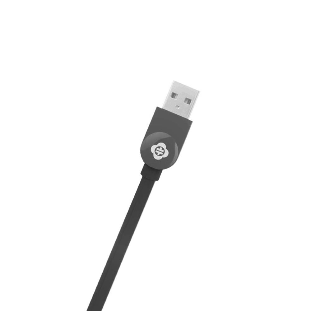 USB кабел Totu Wings 2 in 1 120см. 5G черен