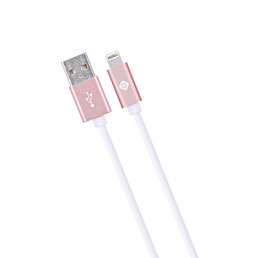 USB кабел Totu Glory Shine 5G/6G rose gold