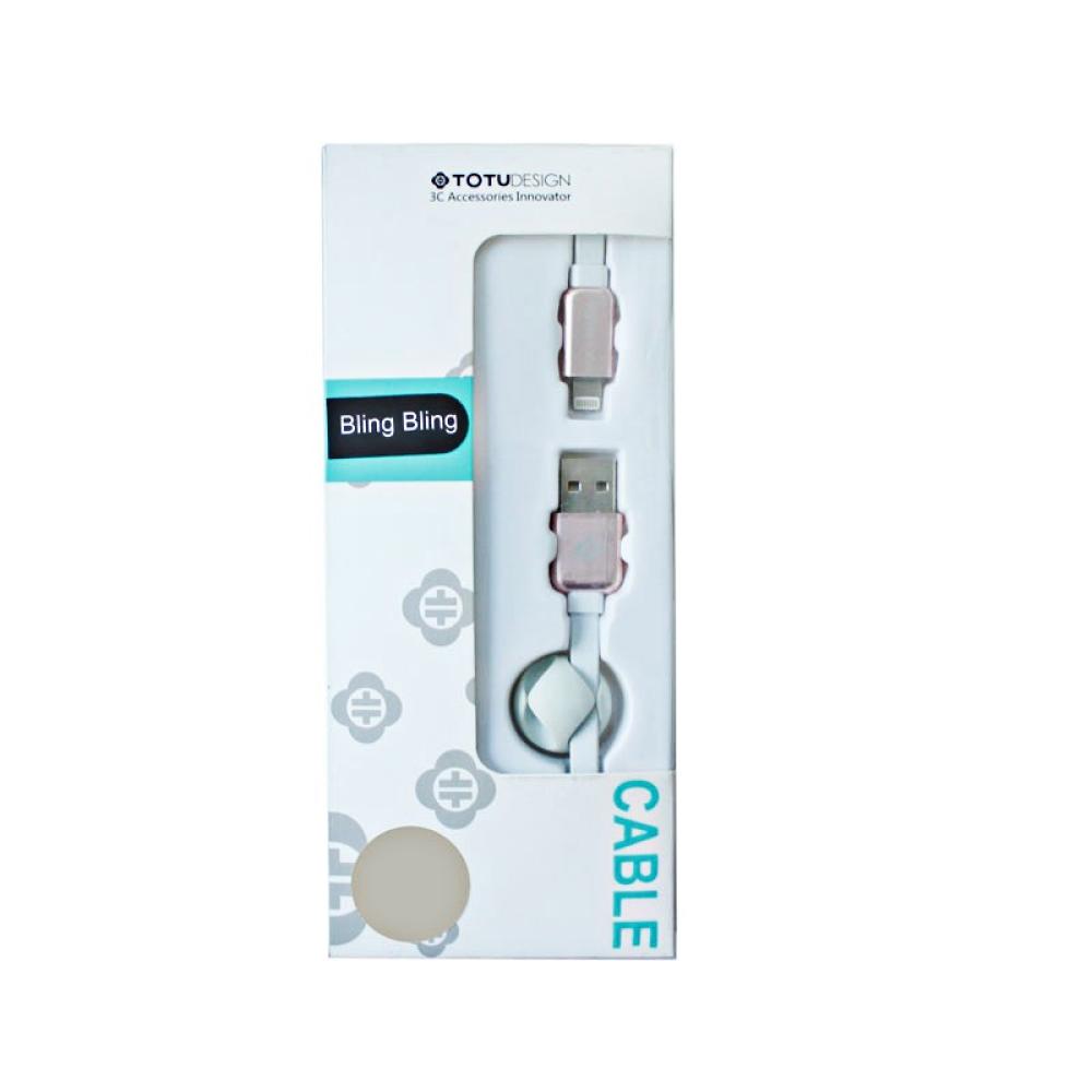 USB кабел Totu Bing Bing 120 см. 5G/6G rose gold