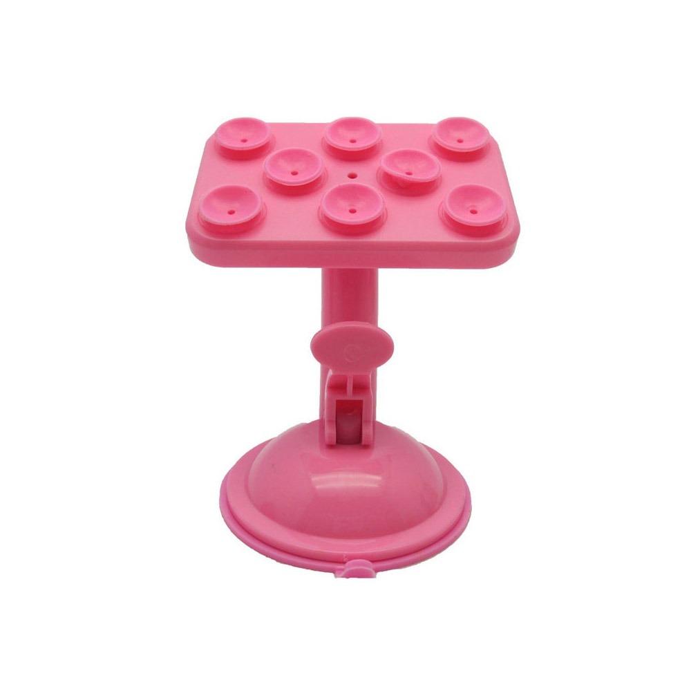 Универсална стойка Smart Spider вендузи розова