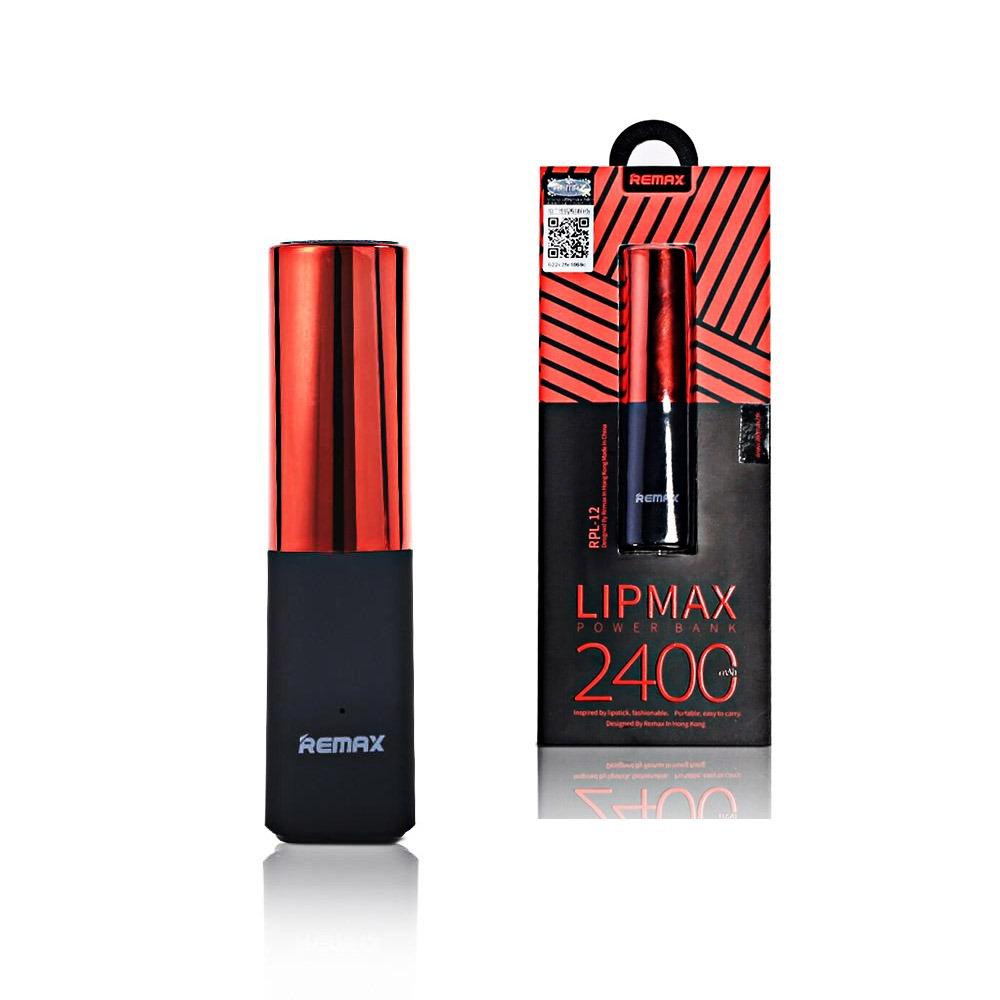 Power bank Remax LipMax 2400 mAh червен