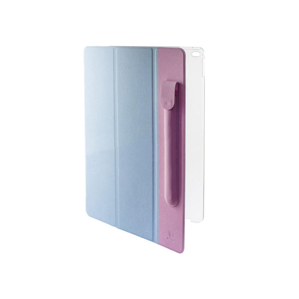 Калъф Terse Leather case iPad Pro, Син/розов