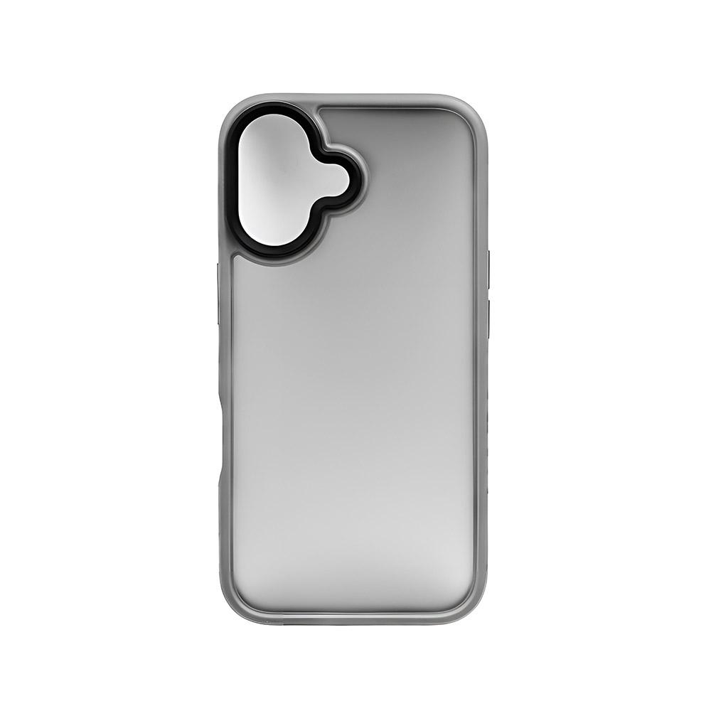 Калъф тип гръб FACEDESIGN CELEBRITY SERIES за iPhone 16 сив