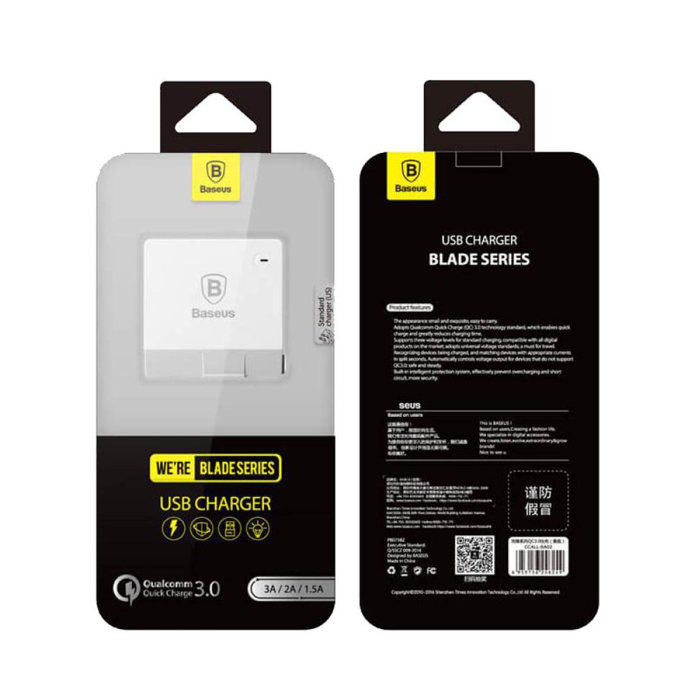 220V с изход за USB Baseus Blade 3.0 Quick Charg