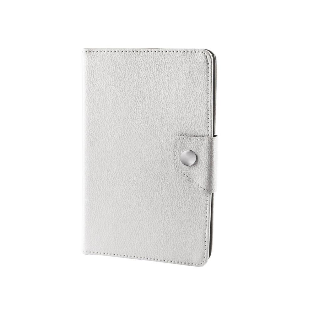 Калъф за таблет с копче 8 inch, бял