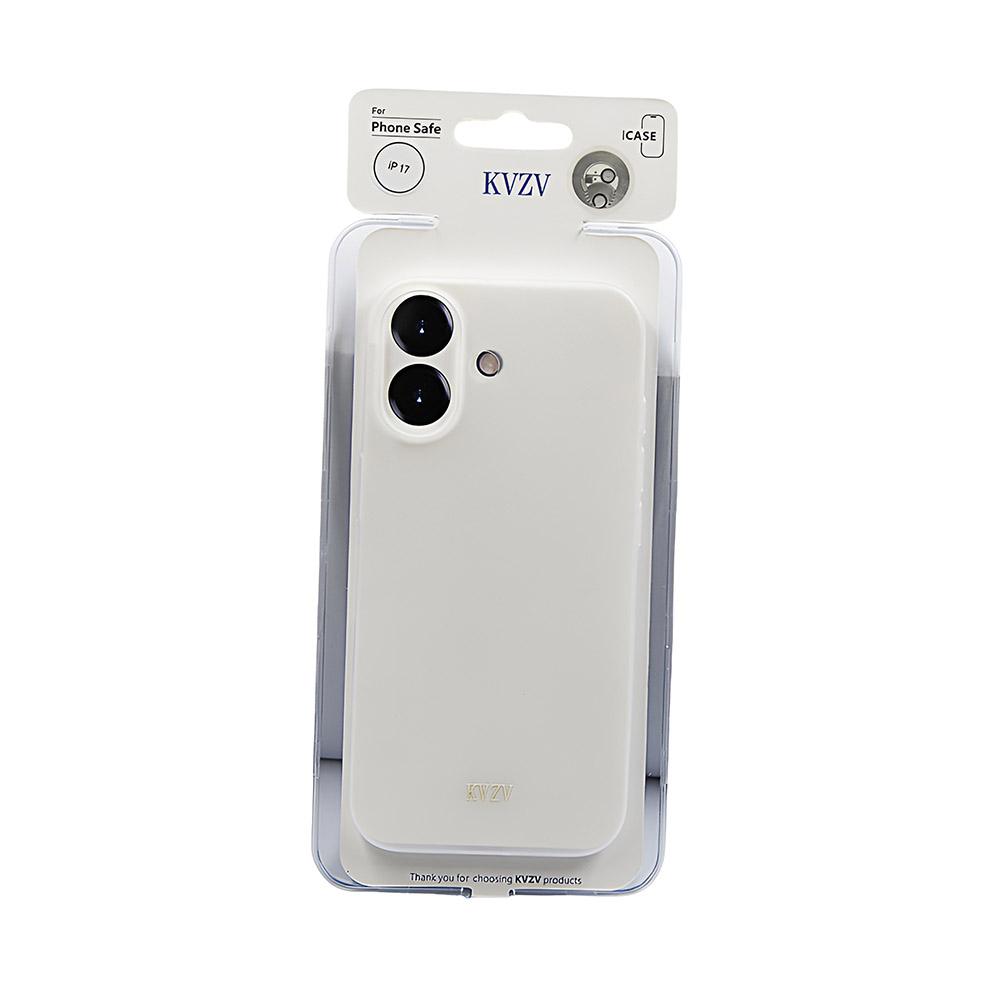 Калъф тип гръб KVZV  FrostSlim Series за iPhone  17 бял