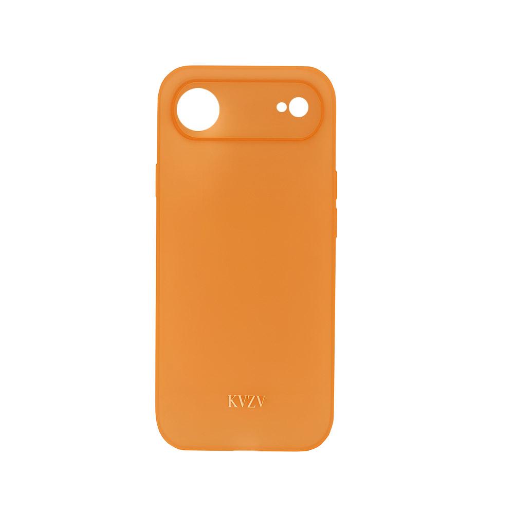 Калъф тип гръб KVZV  FrostSlim Series за iPhone  17 Air оранжев