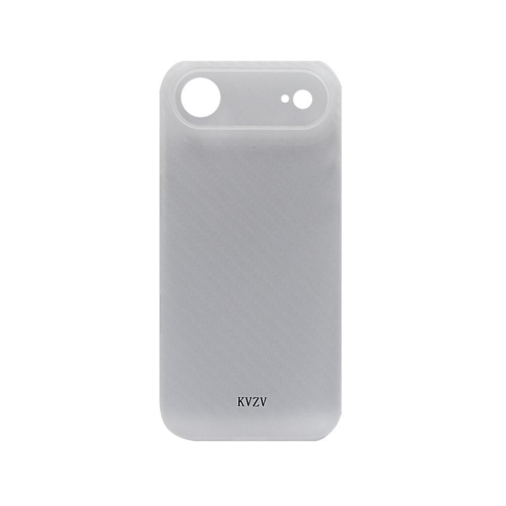 Калъф тип гръб KVZV  CarbonEdge Series за iPhone  17 Air бял