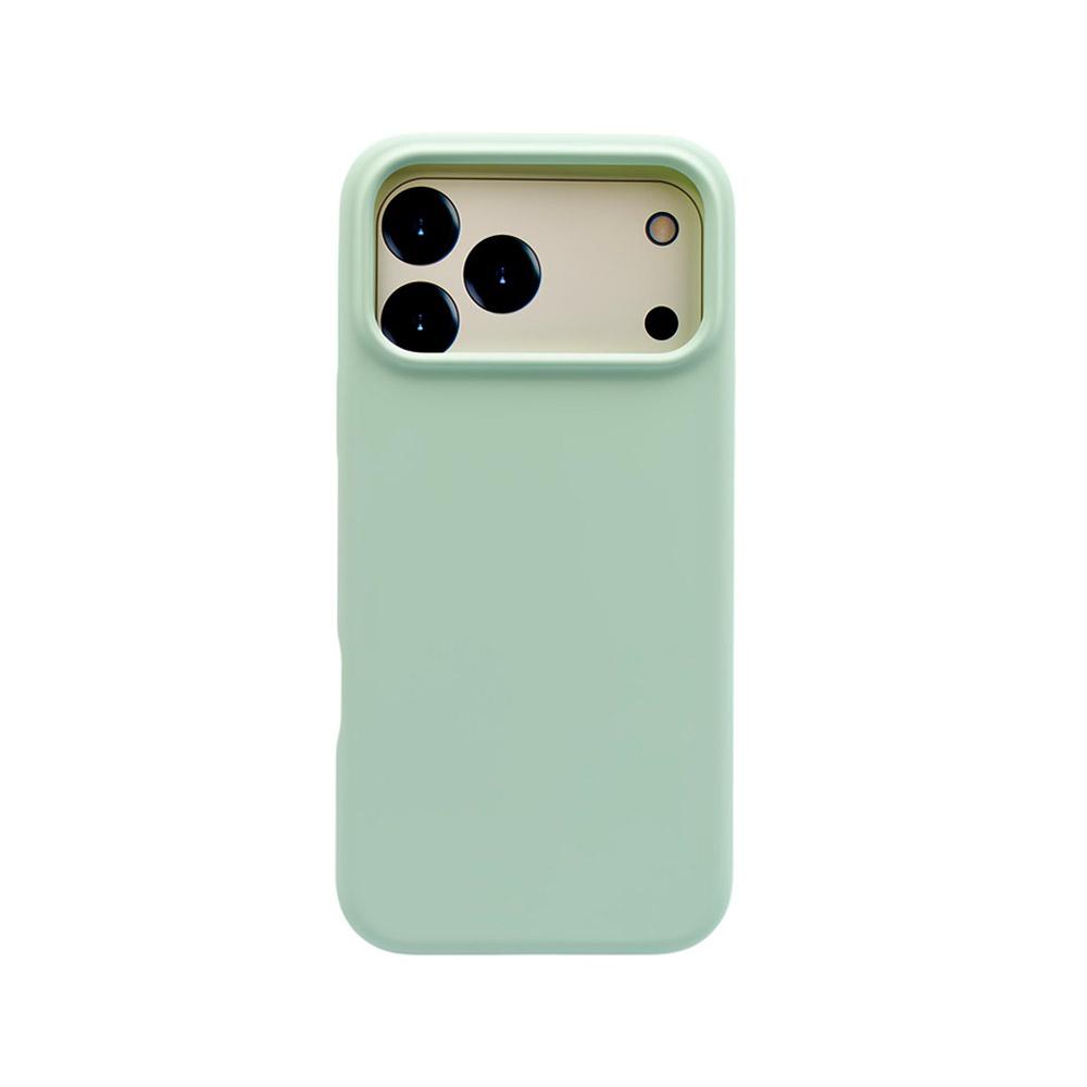 Калъф тип гръб KVZV  Silicone Case за iPhone  17 Pro зелен