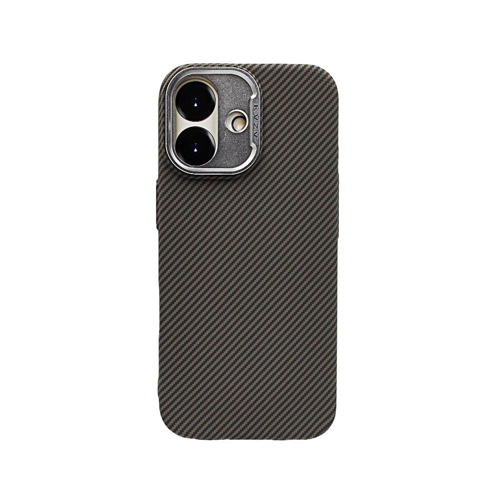 Калъф тип гръб KVZV  Twill Series за iPhone  17 сив