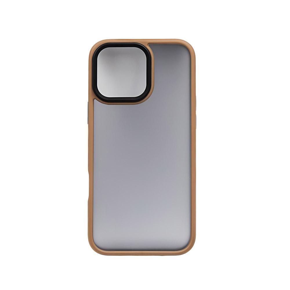 Калъф тип гръб FACEDESIGN CELEBRITY SERIES за iPhone16 Pro Max златен