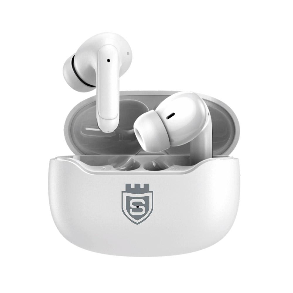 Безжични слушалки SAMMATO WIRELESS STEREO VERSION 5.3 ANC+ENC 35mAh бял