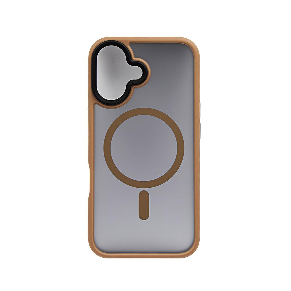 Калъф тип гръб FACEDESIGN CELEBRITY SERIES MAGSAFE за iPhone 16 златен