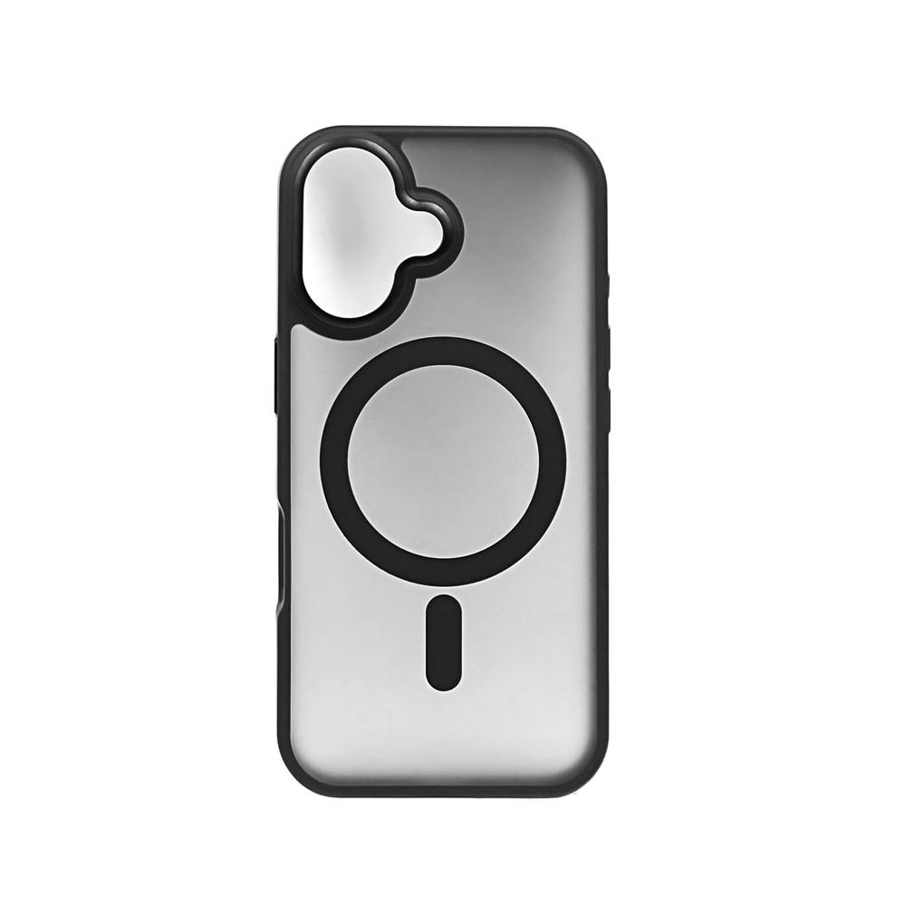 Калъф тип гръб FACEDESIGN CELEBRITY SERIES MAGSAFE за iPhone 16 черен