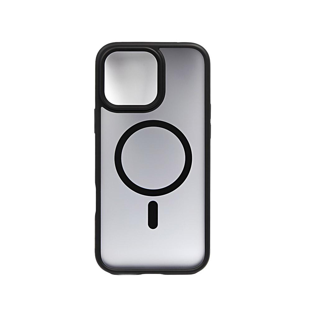 Калъф тип гръб FACEDESIGN CELEBRITY SERIES MAGSAFE за iPhone 16 Pro Max черен