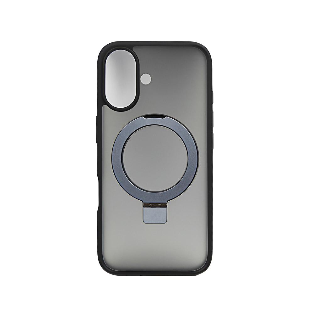 Калъф тип гръб FACEDESIGN STAND SERIES MAGSAFE за iPhone 16 черен