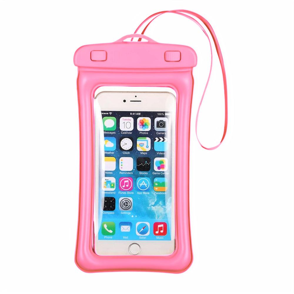 Водоустойчив калъф 2 универсален надуваем розов