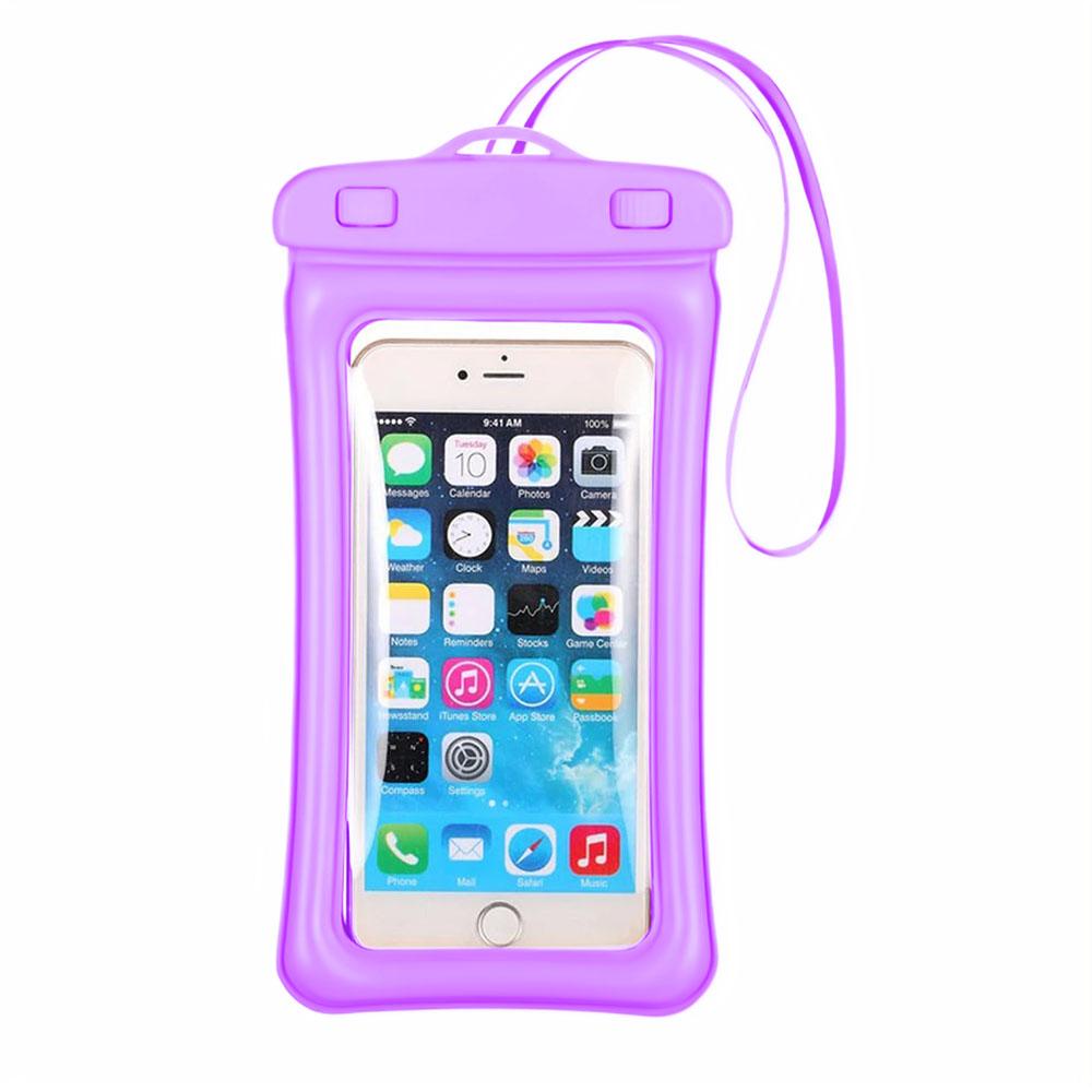 Водоустойчив калъф 2 универсален надуваем лилав