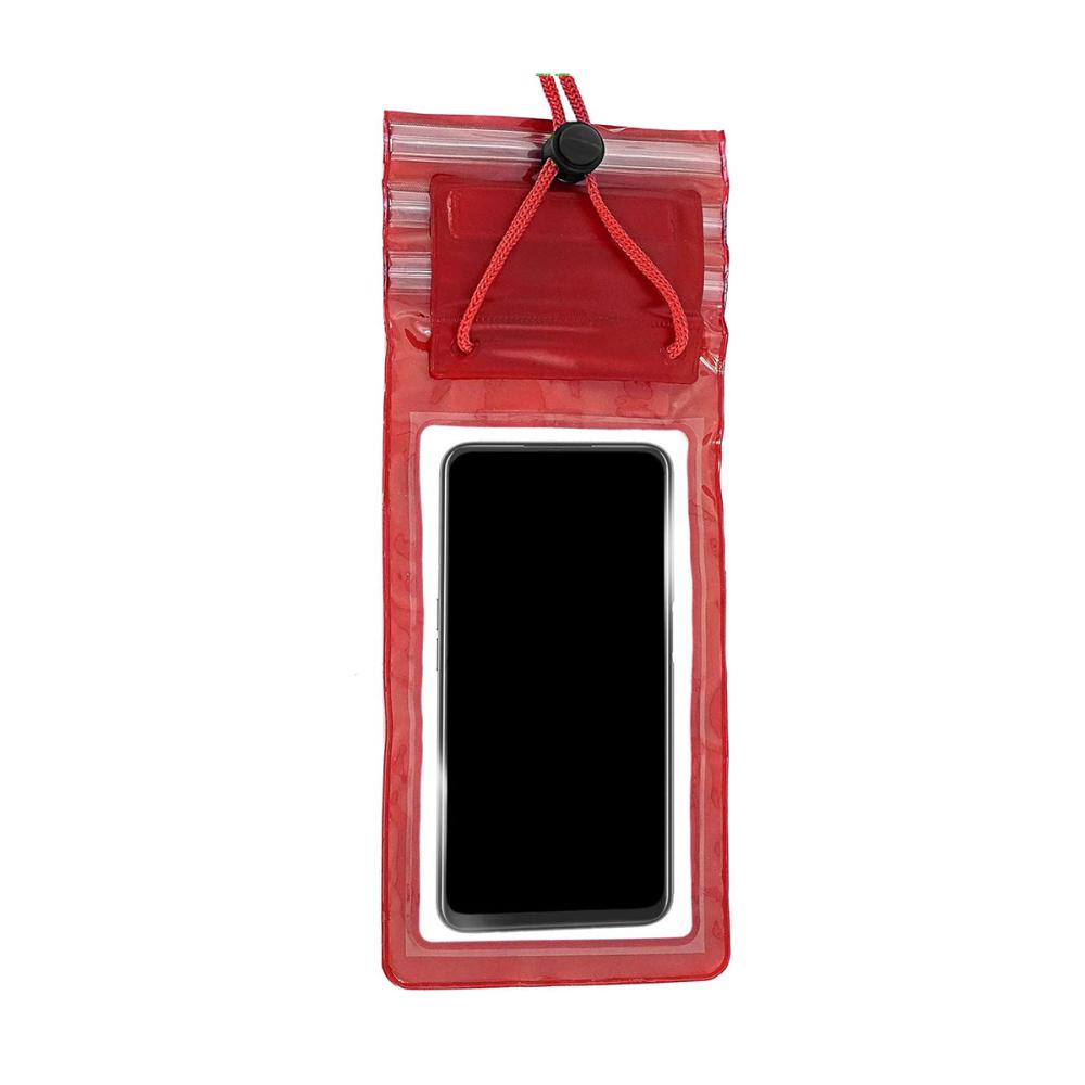 Водоустойчив калъф 3 универсален велкро лепенка червен