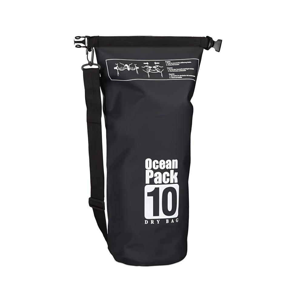 Водоустойчива чанта OCEAN PACK 10 л. черен