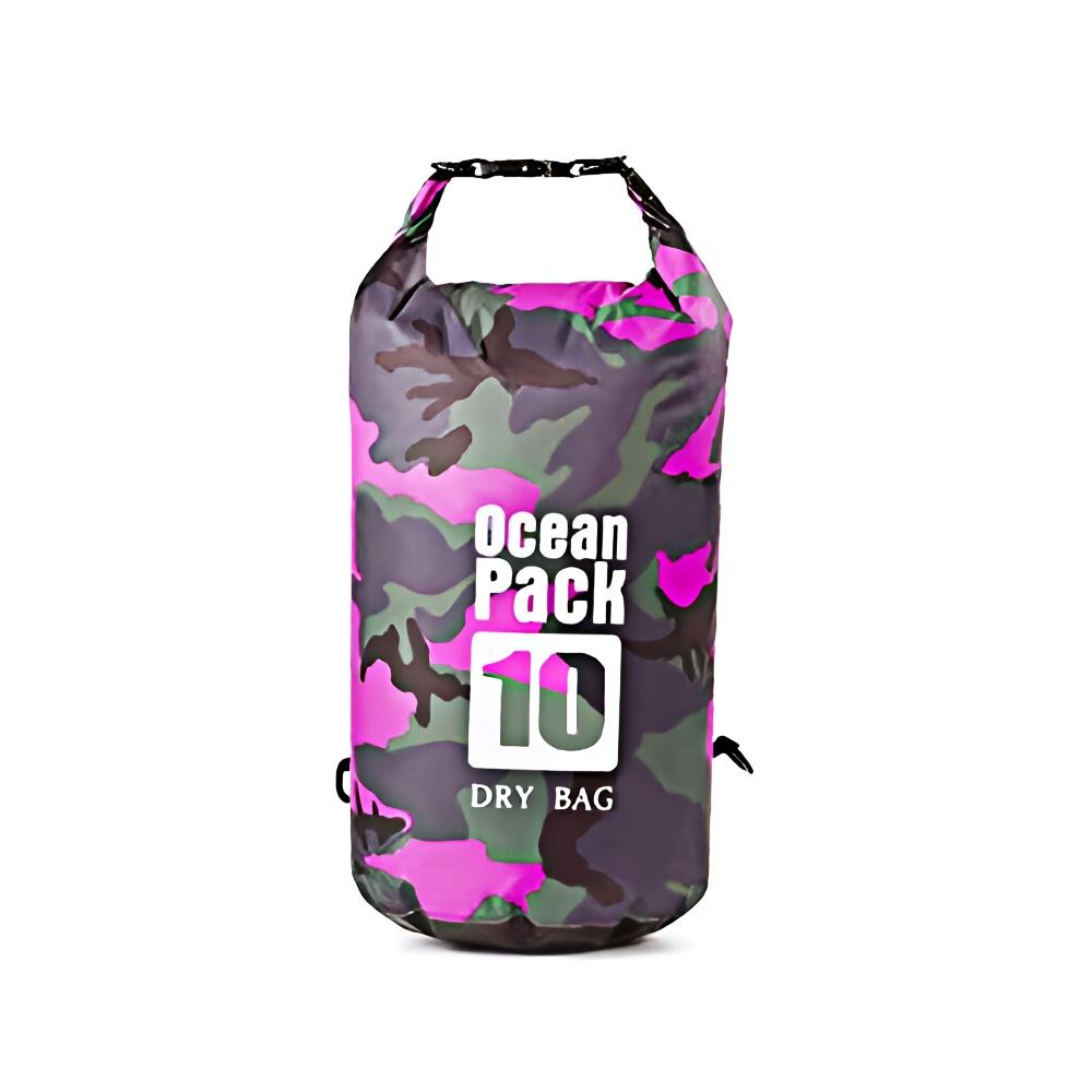 Водоустойчива чанта OCEAN PACK 10 л. розов