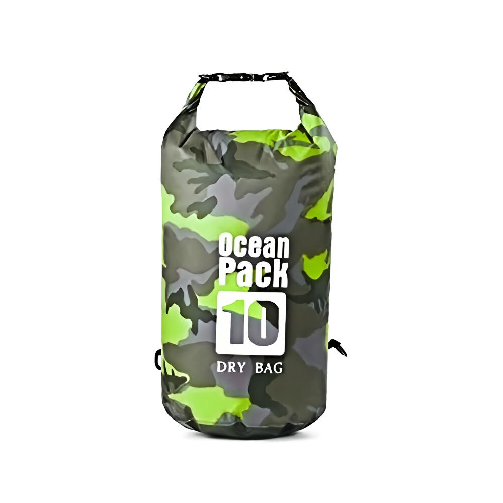 Водоустойчива чанта OCEAN PACK 10 л. зелен