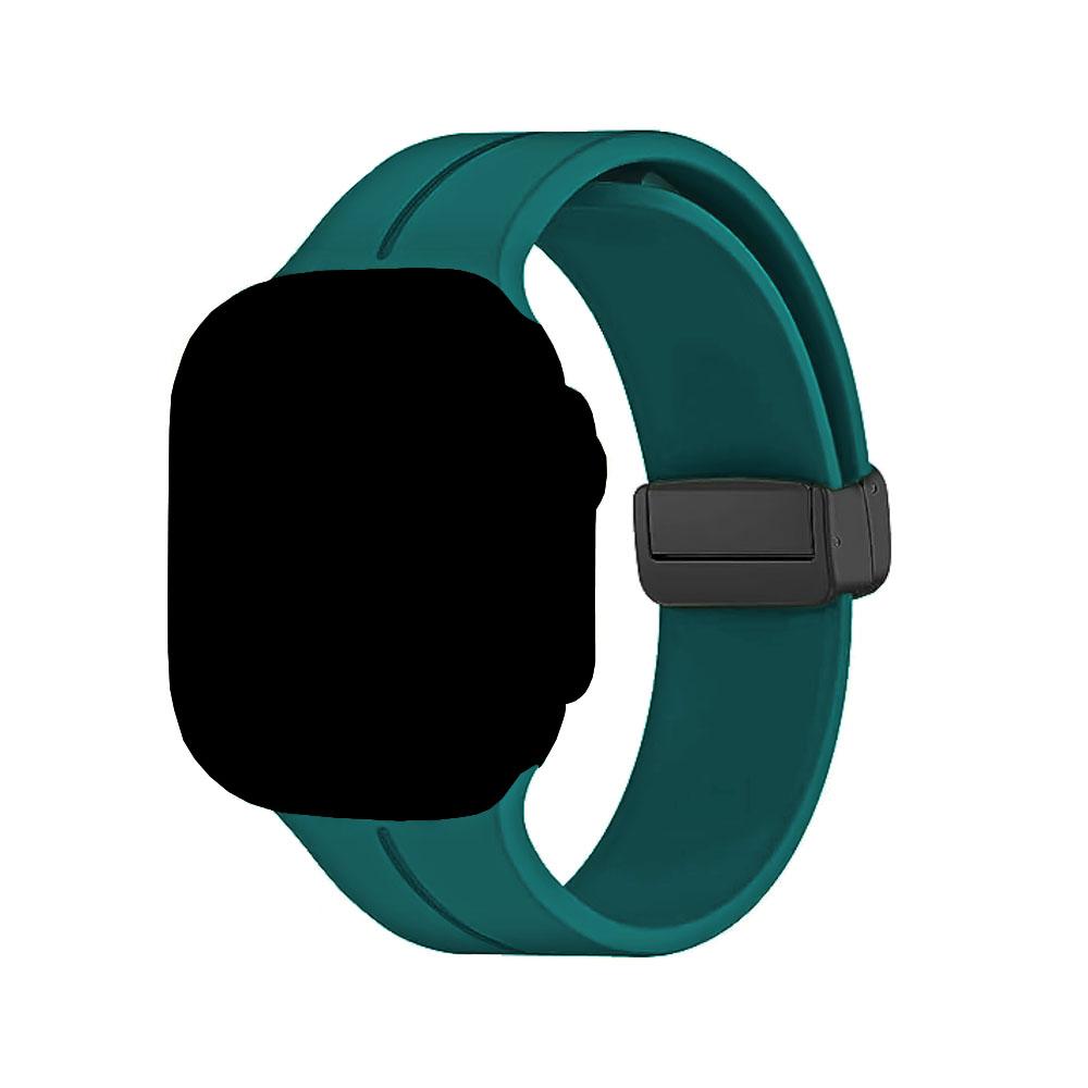 Watch band 22mm. силиконова каишка с магнит петролно