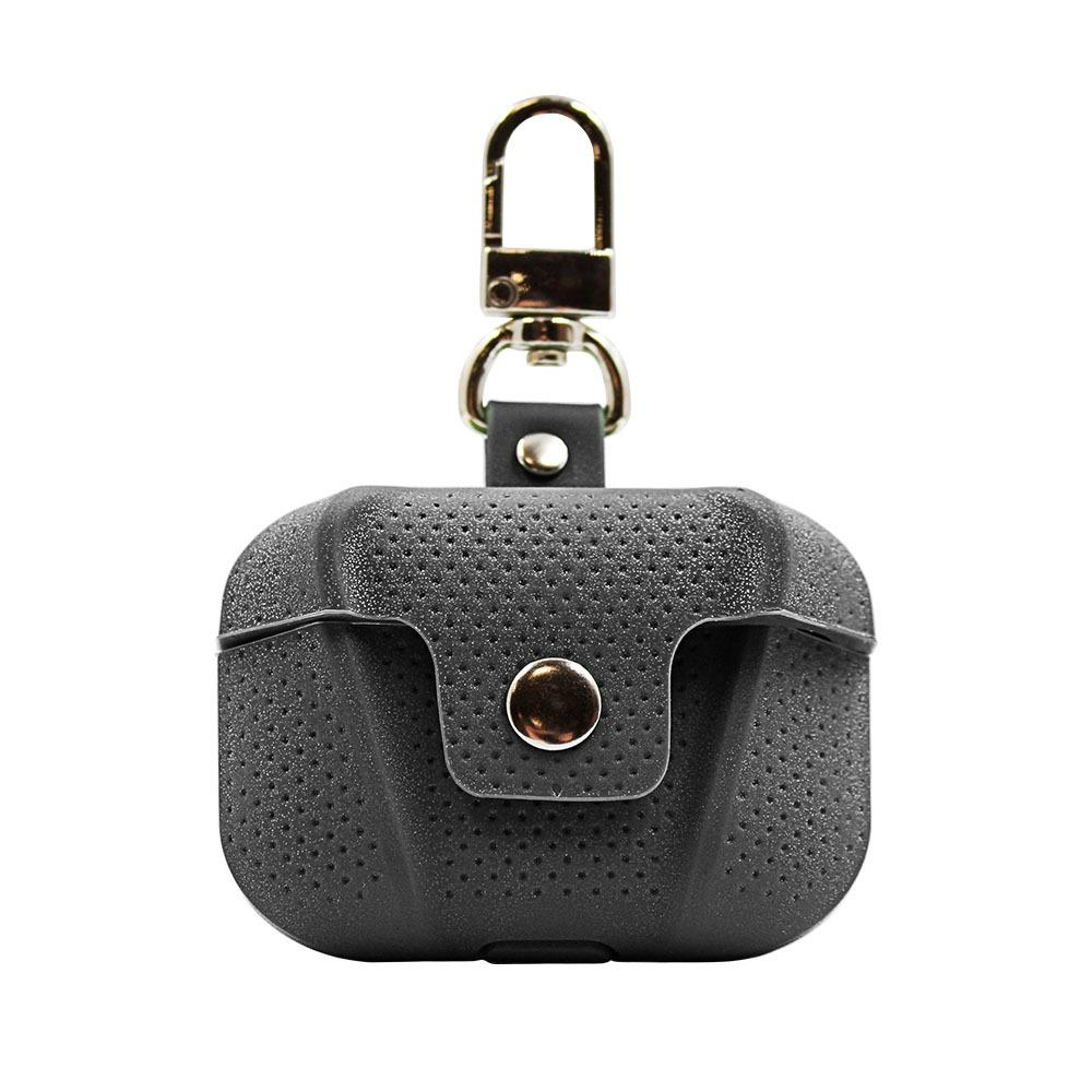 Калъф за Airpods 3 крикет с карабина сиво